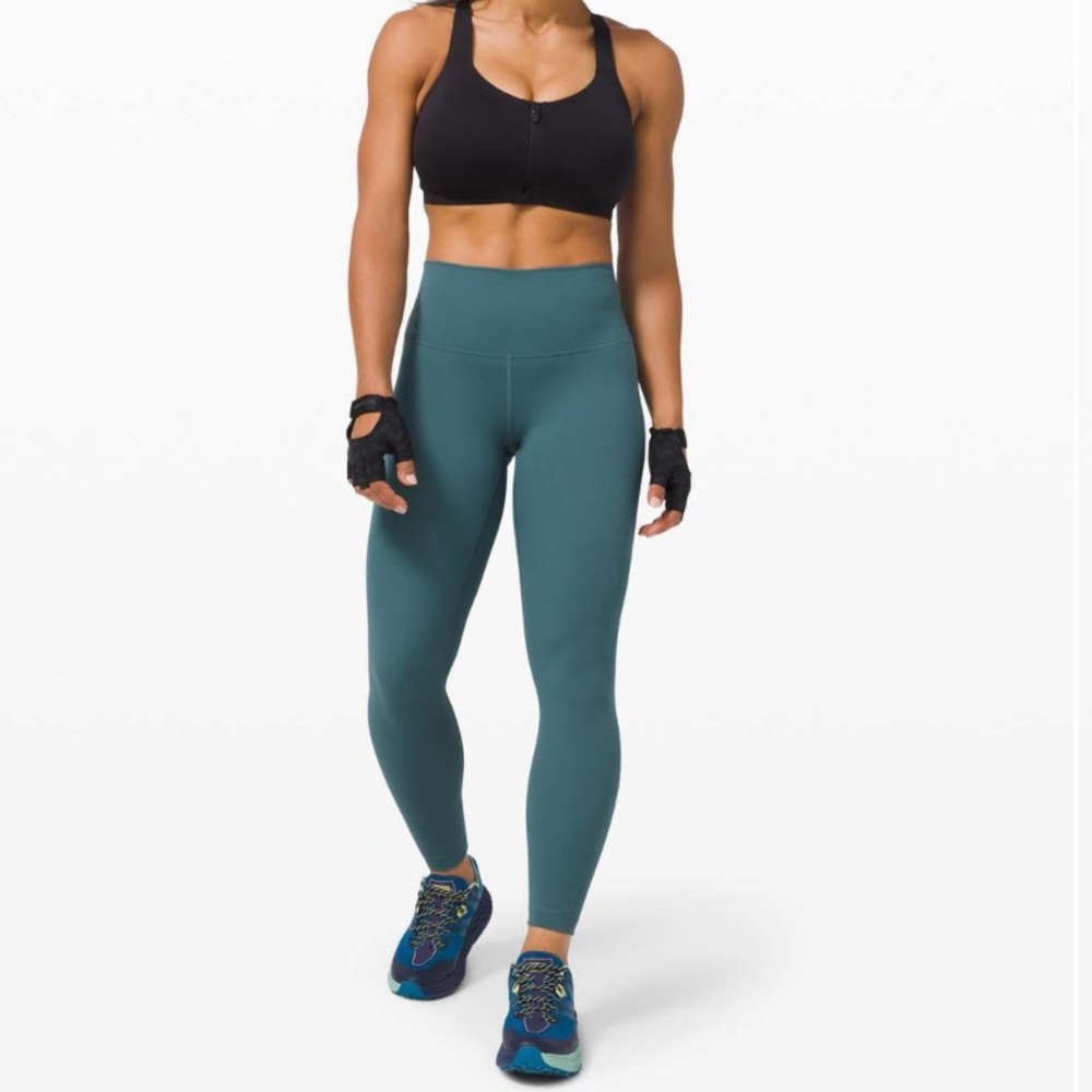 •  Lululemon • Wunder Under High-Rise Tight 
Full-On Luxtreme Desert Teal Blue 4
